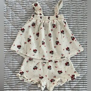 Disney Minnie Mouse gauze set 5T